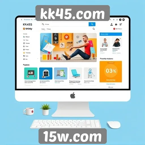 Explorando a interface do kk45.com para novos usuários